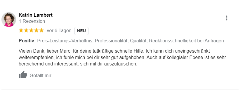 Testimonial Katrin Lambert